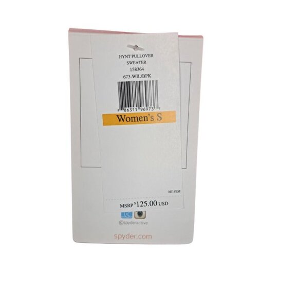 Spyder HYNT Pullover BRYTE Sweater NWT - Picture 13 of 13